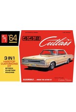 AMT AMT1066 1/25 1964 OLDS CUTLASS 442 HARD TOP PLASTIC MODEL KIT