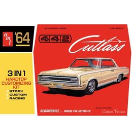 AMT AMT1066 1/25 1964 OLDS CUTLASS 442 HARD TOP PLASTIC MODEL KIT