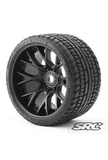 SWEEP RACING SRCC1001B ON-ROAD CRUSHER BEILTED TIRE (2): BLACK