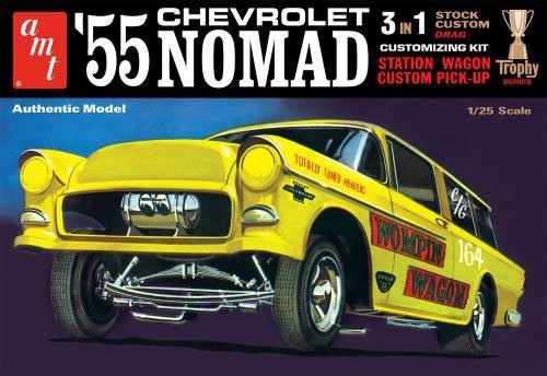AMT1297 1/25 1955 CHEVY NOMAD PLASTIC MODEL KIT