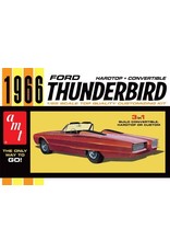 AMT AMT1328 1/25 1966 FORD THUNDERBIRD HARDTOP/CONVERTIBLE PLASTIC MODEL KIT
