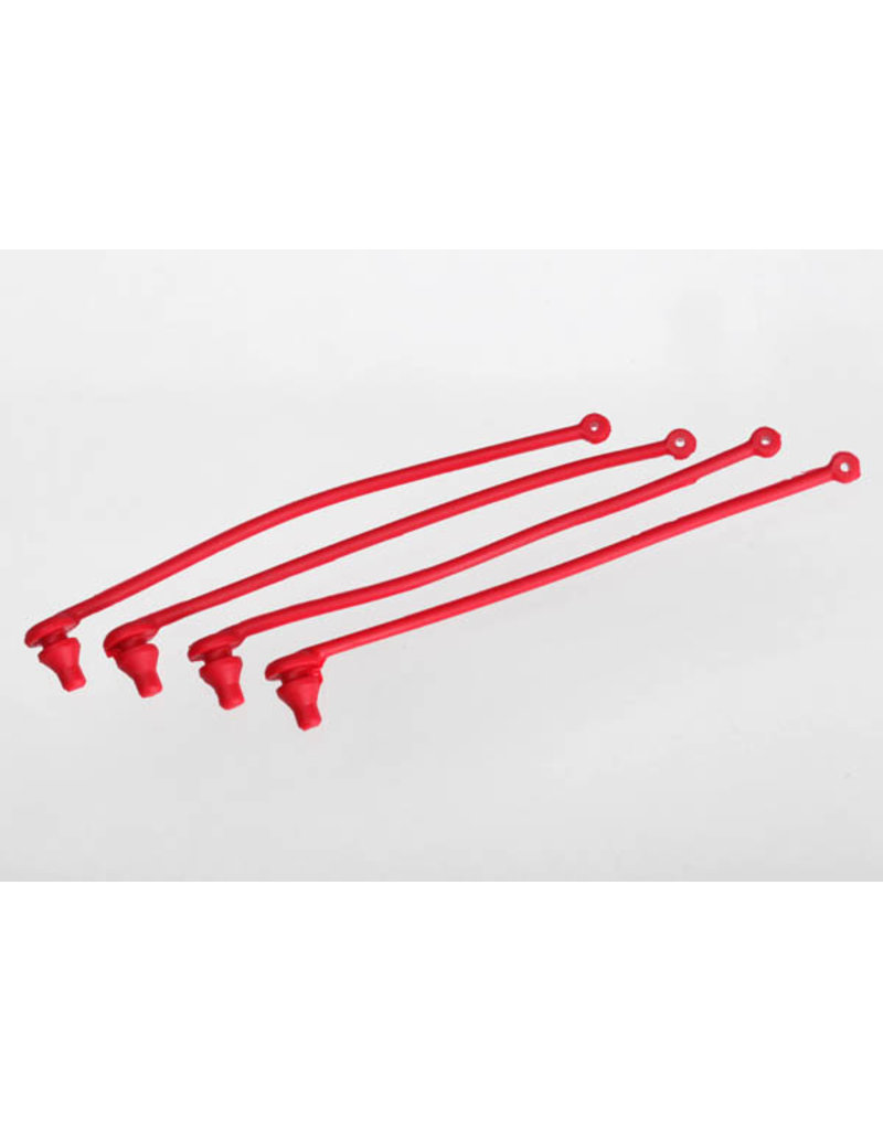 TRAXXAS TRA5752 BODY CLIP RETAINER, RED (4)