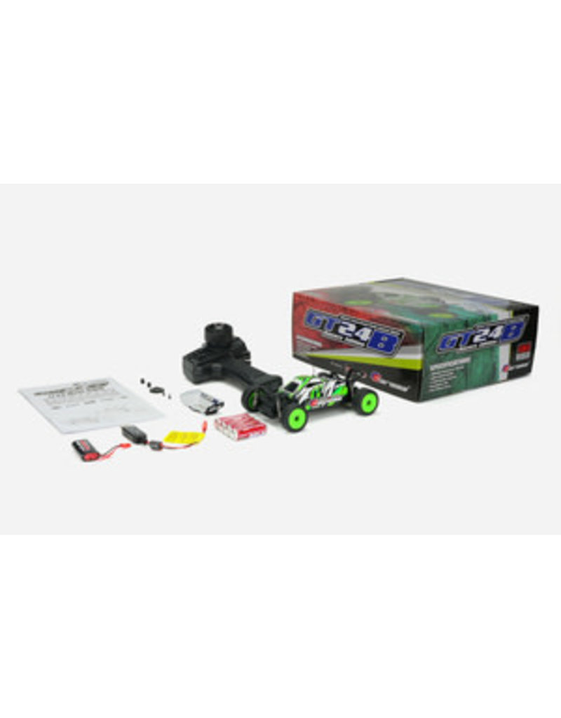 CARISMA CIS84068 GT24B 1/24 SCALE MICRO BUGGY, RACER'S EDITION 2, GREEN, RTR