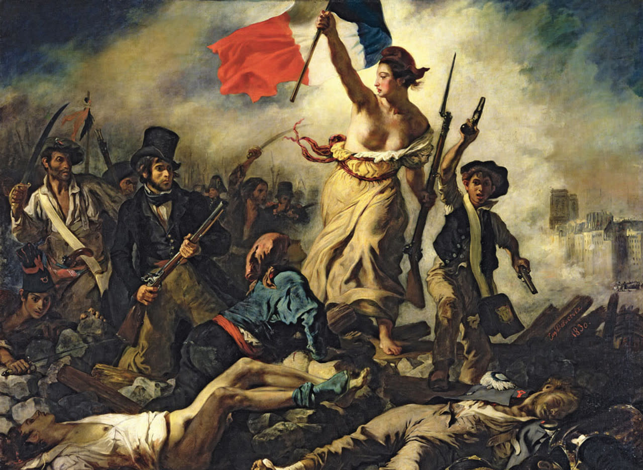 TOM400-015 LIBERTY LEADING THE PEOPLE