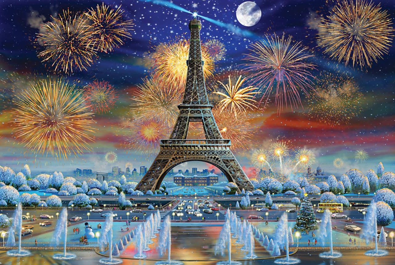 TOM100-212 EIFFEL TOWER CELEBRATION