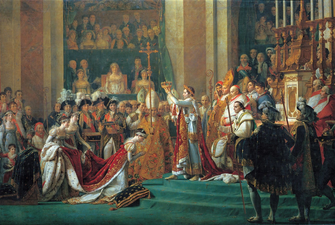 TOM100-168 THE CORONATION OF NAPOLEON IN NOTRE-DAME