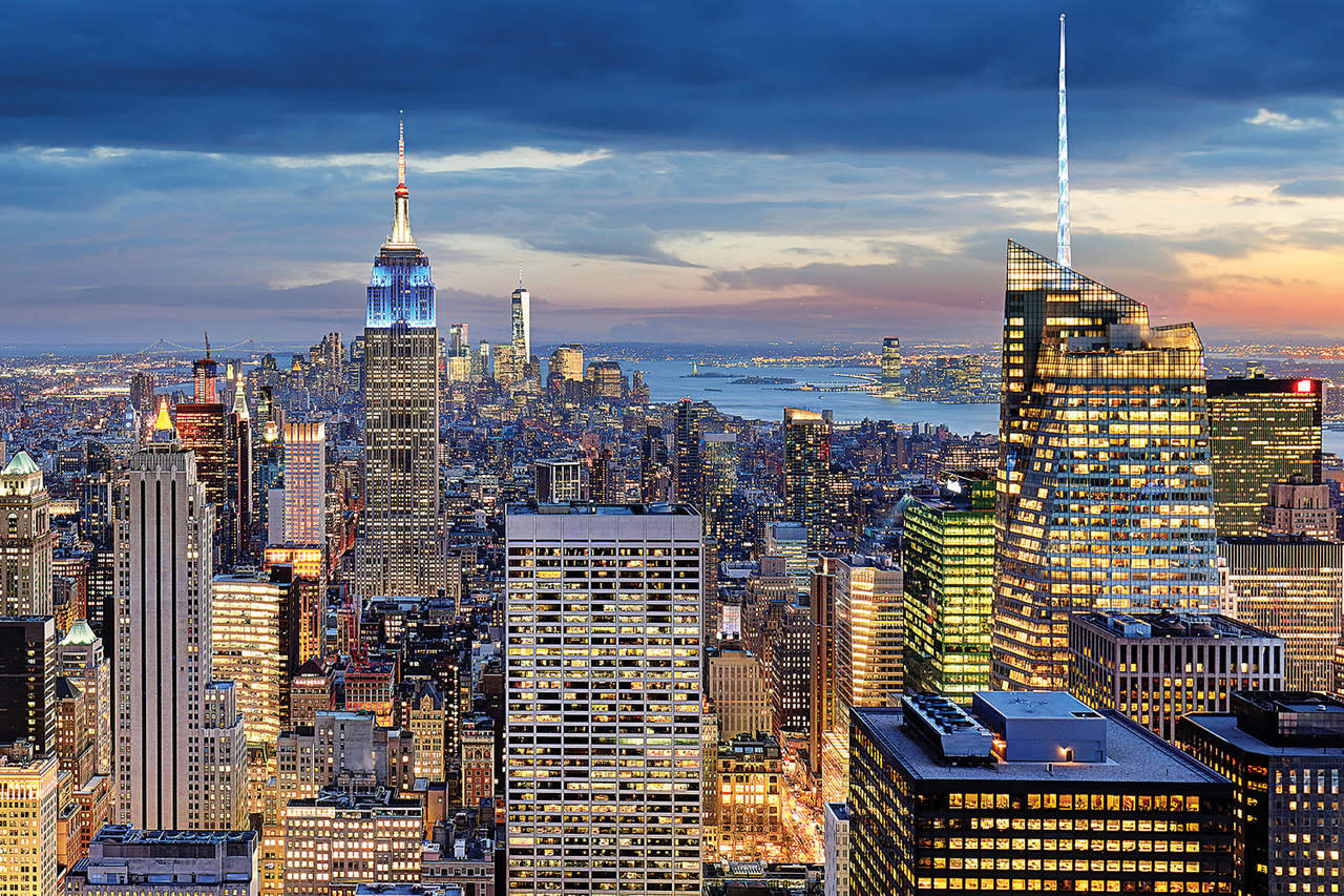 TOM100-292 NEW YORK CITY SKYLINE 1000PCS