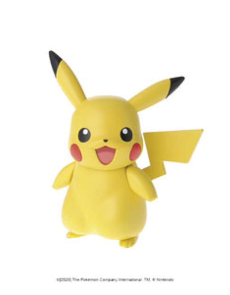 BANDAI BAS2487421 PIKACHU "POKEMON", BANDAI POKEMON MODEL KIT