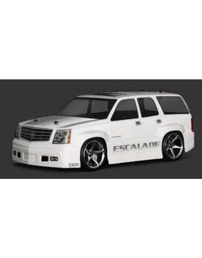 HPI RACING HPI7490 CADILLAC ESCALADE BODY 200MM (WB255MM)SS WHEEL/TIRE: CLEAR