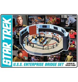AMT AMT1270M SRAT TREK U.S.S. ENTRERPRISE BRIDGE PLASTIC MODEL KIT