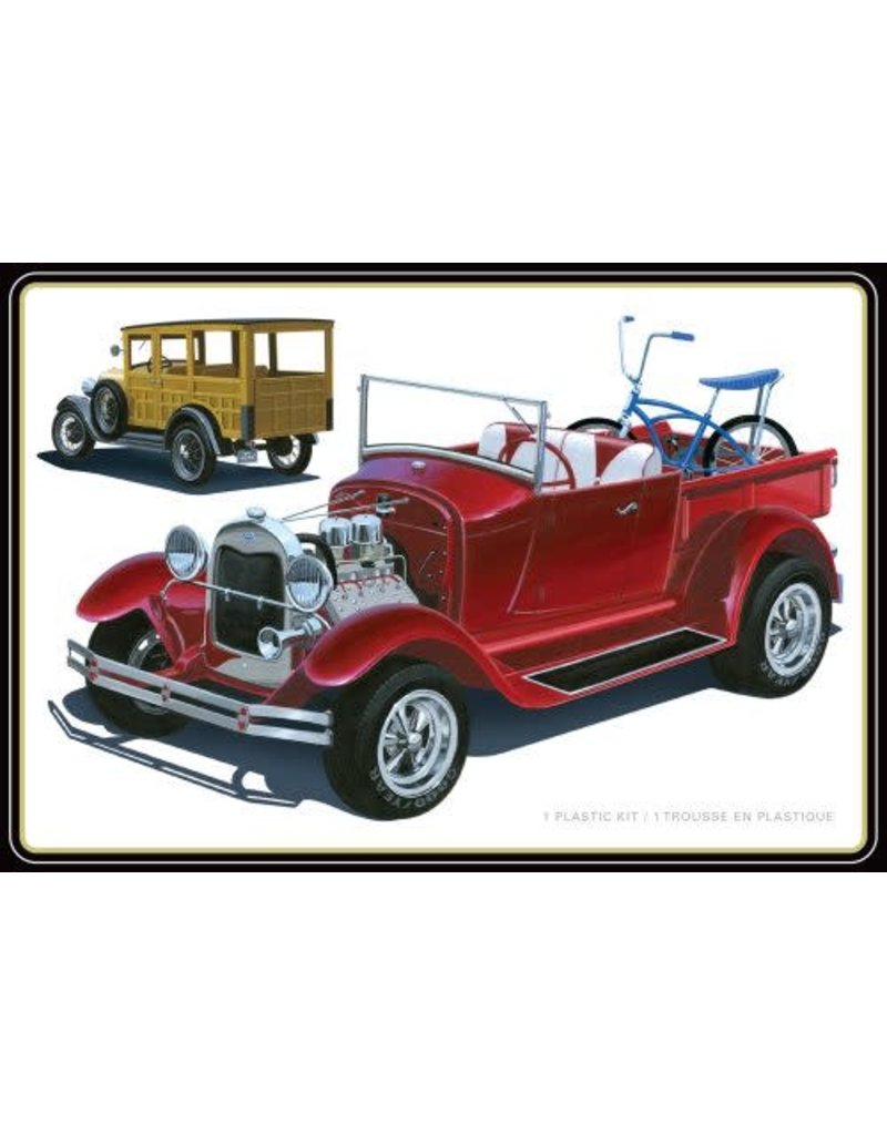 AMT AMT1269M 1/25 1929 FORD WOODY PICKUP PLASTIC MODEL KIT