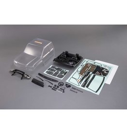AXIAL AXI250011 SCX6: BODY & INTERIOR SET FOR TRAIL HONCHO: CLEAR