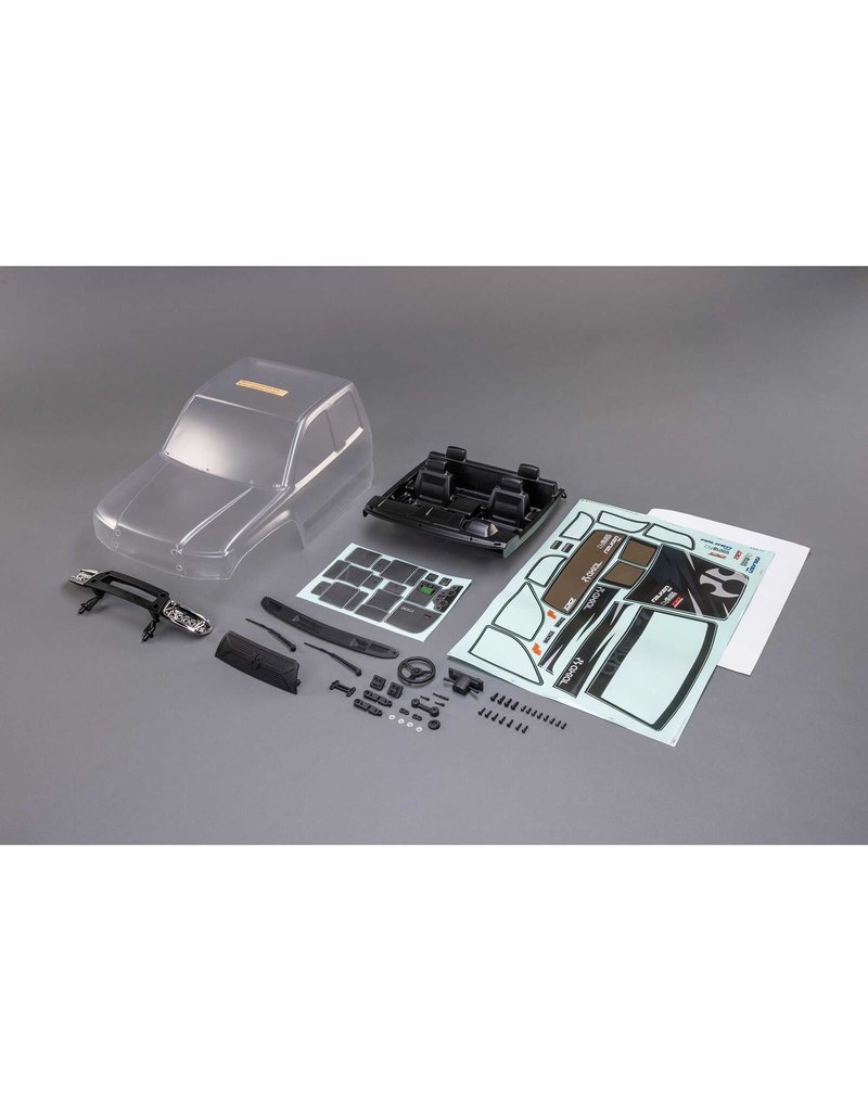 AXIAL AXI250011 SCX6: BODY & INTERIOR SET FOR TRAIL HONCHO: CLEAR