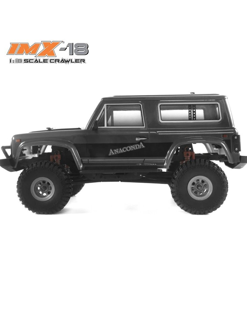 IMEX IMX25005-SILVER ANACONDA 1/18 4WD CRAWLER