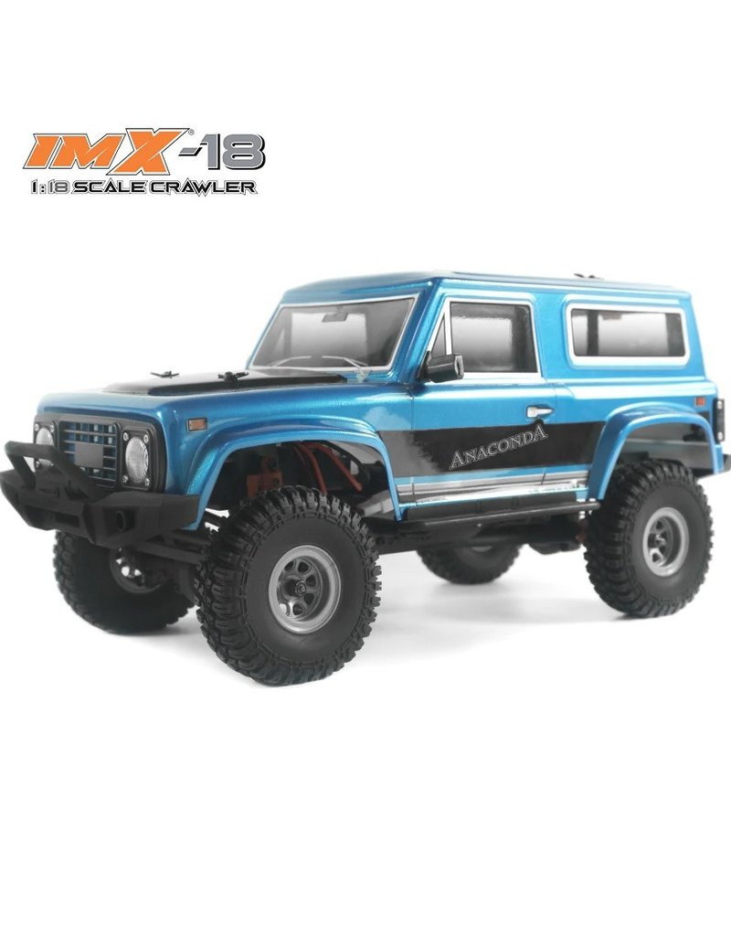 IMEX IMX25005-BLUE ANACONDA 1/18 4WD CRAWLER