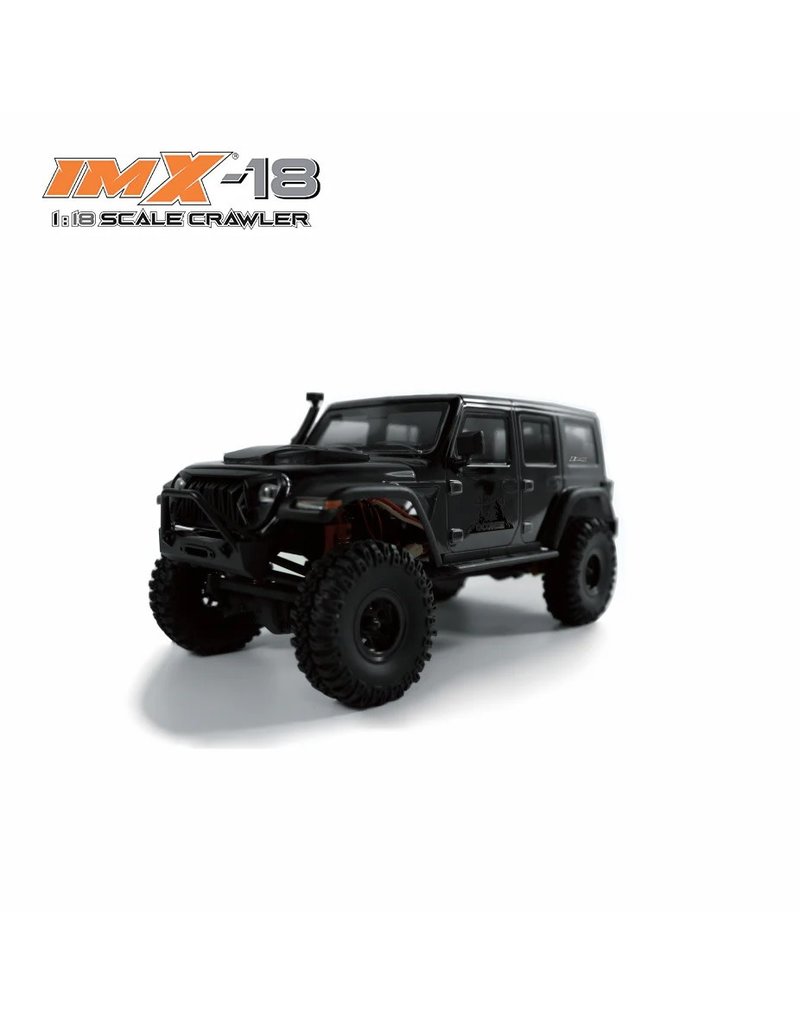 IMEX IMX25015-BLACK OCONEE 1/18 4WD CRAWLER