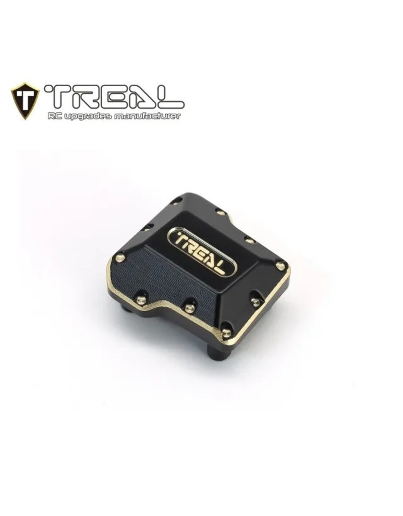 TREAL TRLX003K9N9FH BRASS AXLE DIFF COVERS 15.8G FOR TRX-4M