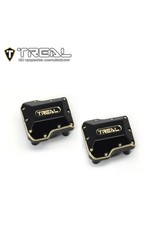 TREAL TRLX003K9N9FH BRASS AXLE DIFF COVERS 15.8G FOR TRX-4M