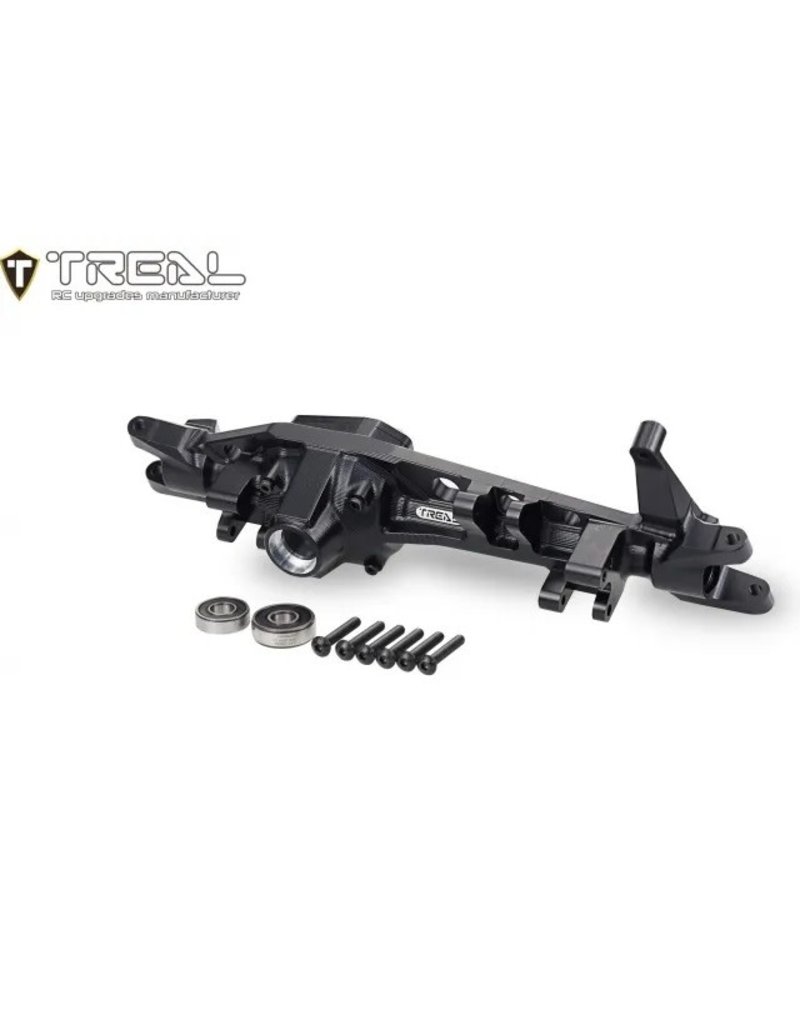 TREAL TRLX0032AMRD9 SCX6 FRONT AXLE HOUSING BLACK