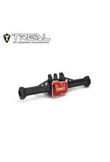 TREAL TRLX003KV3SDD REAR AXLE HOUSING FOR TRX-4M BLACK