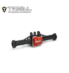 TREAL TRLX003KV3SDD REAR AXLE HOUSING FOR TRX-4M BLACK