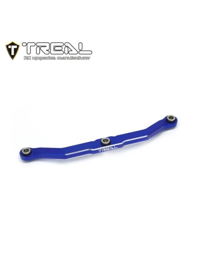 TREAL TRLX003KIOK6Z FRONT STEERING LINK FOR TRX4-M BLUE