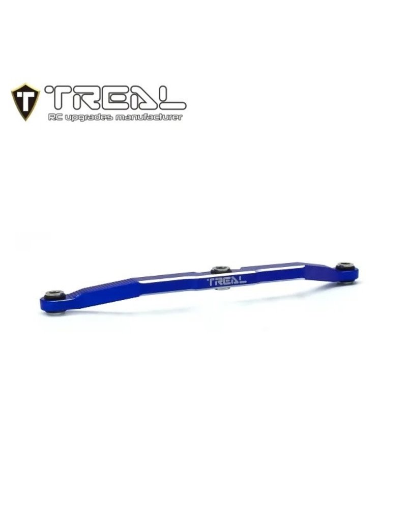 TREAL TRLX003KIOK6Z FRONT STEERING LINK FOR TRX4-M BLUE