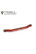 TREAL TRLX003KIQKB3 FRONT STEERING LINK FOR TRX4-M RED