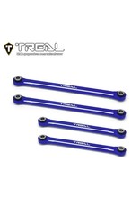 TREAL TRLX003LAWPCN TRX-4M LOWER LINK SET LAUMINUM BLUE