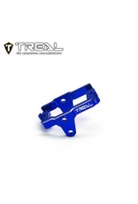 TREAL TRLX003LAZS95 ALUMINUM SERVO MOUNT FOR TRX-4M BLUE