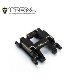 TREAL TRLX003PO7I3V BRASS CENTER SKID PLATE FOR TRX-4M BLACK