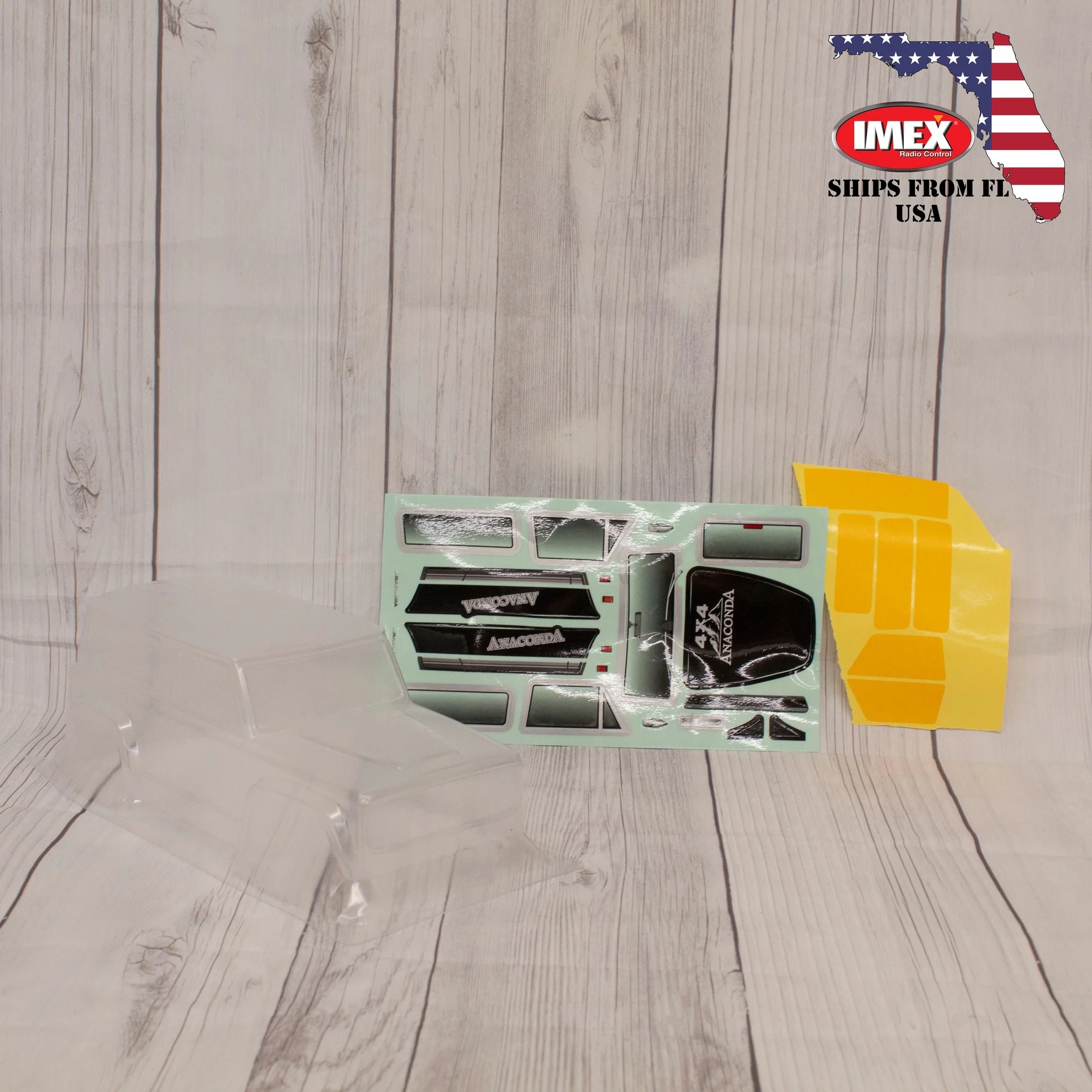 IMX25546 LEXAN ANACONDA BODY: CLEAR