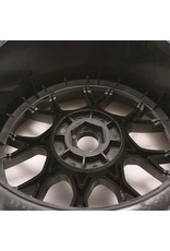 SWEEP RACING SRCC1001S ROAD CRUSHER BELTED TIRE: SILVER CHROME (2)