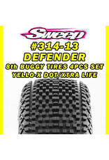 SWEEP RACING SRC314-13417 YELLOW DEFENDER BUGGY 1/8