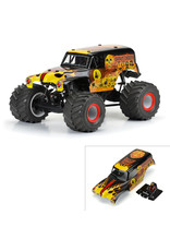 PROLINE RACING PRO359312 1/10 GRAVE DIGGER FIRE PAINTED BODY SET FOR LMT: RED