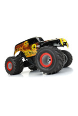 PROLINE RACING PRO359312 1/10 GRAVE DIGGER FIRE PAINTED BODY SET FOR LMT: RED