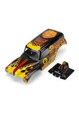PROLINE RACING PRO359312 1/10 GRAVE DIGGER FIRE PAINTED BODY SET FOR LMT: RED