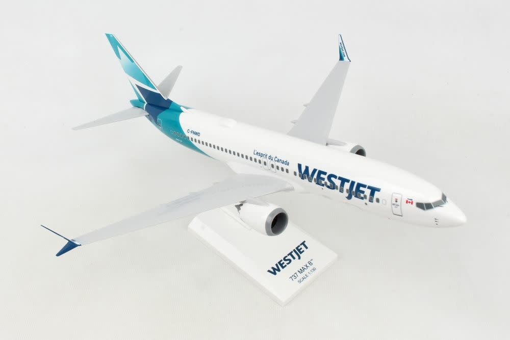 SKR994 1/130 WESTJET NEW LIVERY 737 MAX8