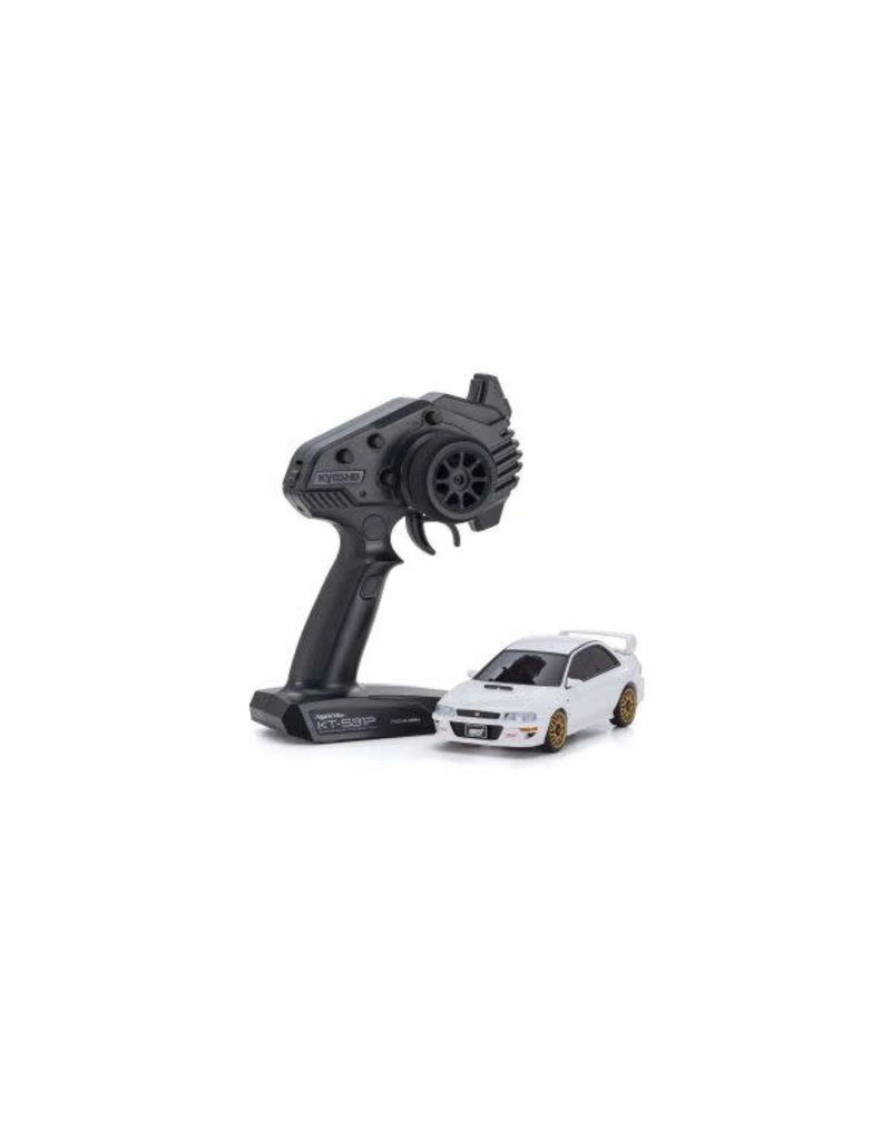 KYOSHO KYO32627W MINI-Z AWD MA-020 READYSET SUBARU IMPREZA 22B-STI VERSION: WHITE