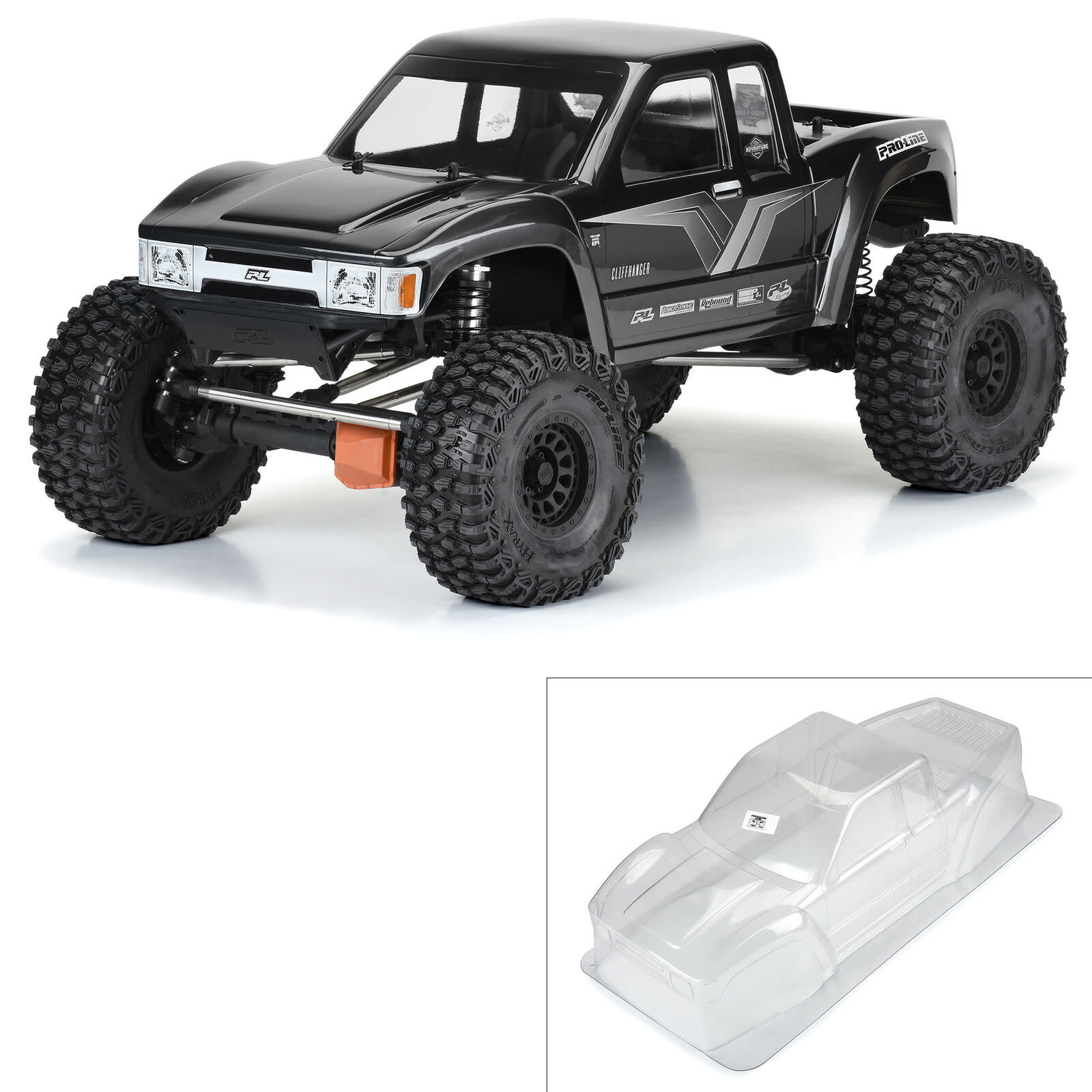 PRO361200 1/6 CLIFFHANGER HIGH PERFORMANCE BODY FOR SCX6: CLEAR