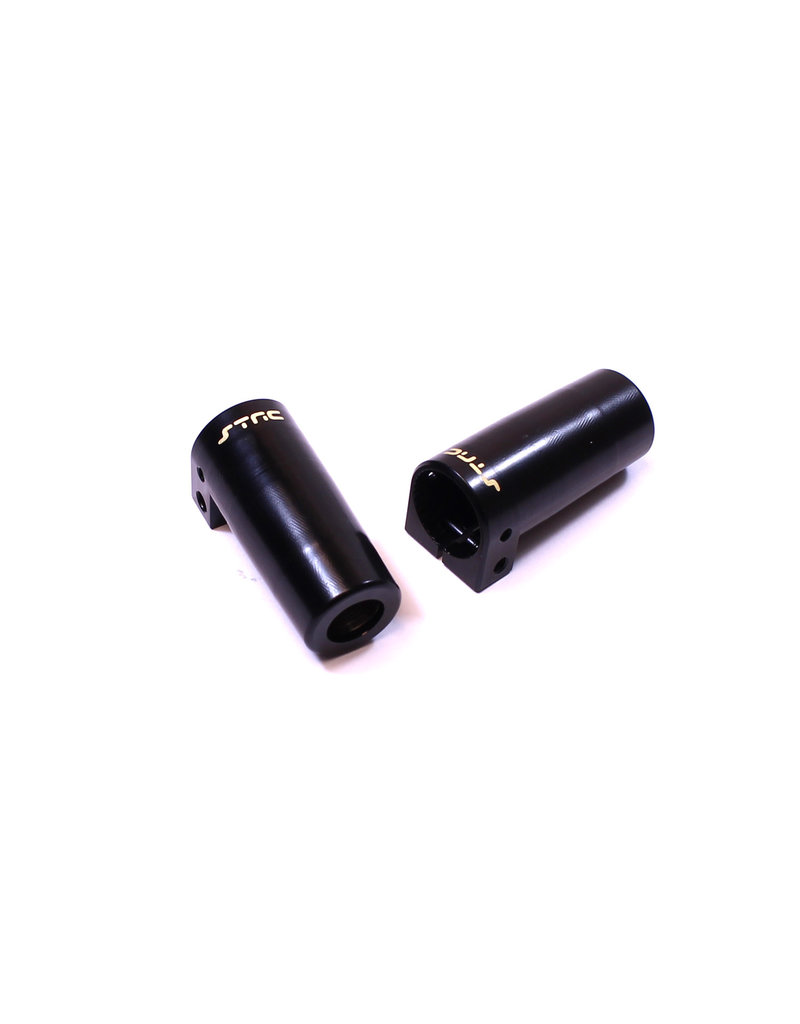 STRC STA31383BR BRASS REAR-LOCKOUT FOR AXIAL SCX10 II: BLACK (2)