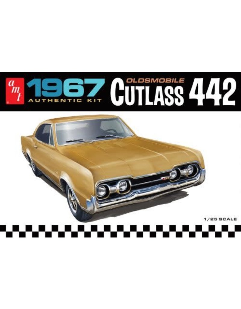 AMT AMT1365 1/25 1967 OLDSMOBILE 442 PLASTIC MODEL KIT