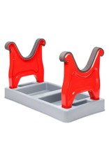 ERNST ERN158 ULTRA STAND AIRPLANE STAND: RED/GREY