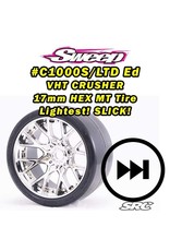 SWEEP RACING SRCC1003S VHT CRUSHER BELTED: SILVER (2)