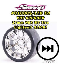 SWEEP RACING SRCC1003S VHT CRUSHER BELTED: SILVER (2)