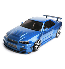 MST MXS-533909 RMX 2.5 1/10 2WD BRUSHLESS RTR DRIFT CAR W/NISSAN R34 GT-R BODY (BLUE)