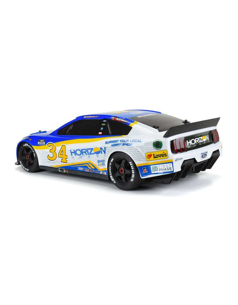 ARRMA ARA410017 NO34 FORD MUSTANG  BODY INFRACTION 6S BLX: NASCAR LE