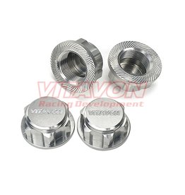 VITAVON VTNK8S0053 WHEEL NUT 24MM FOR KRATON 8S: SILVER