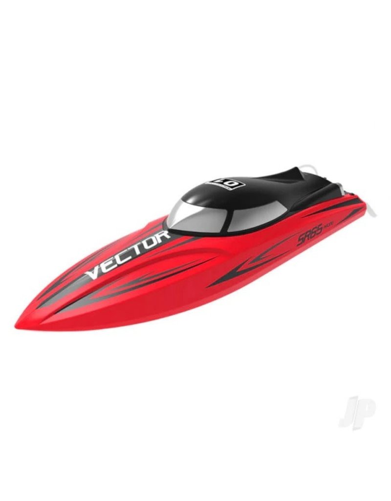 EXHOBBY VOL79111 VECTOR SR65 BRUSHLESS BOAT RTR: RED