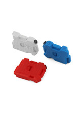SCALE BY CHRIS SBCTR03  TRX4M 1/18 BUNDLE W/RED, WHITE & BLUE ROTOCANS (MINIATURE SCALE ACCESSORY)